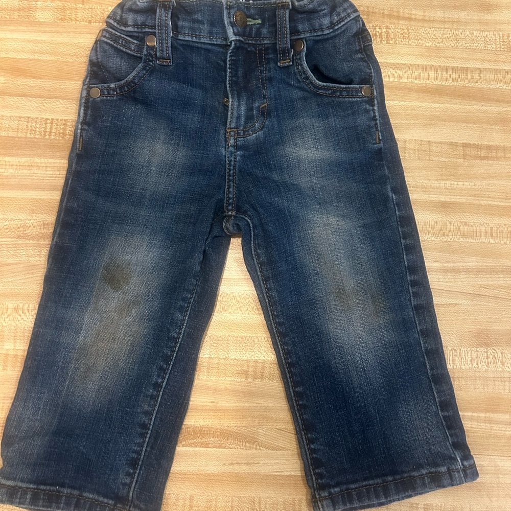 Wrangler Dark Blue Kids Jeans